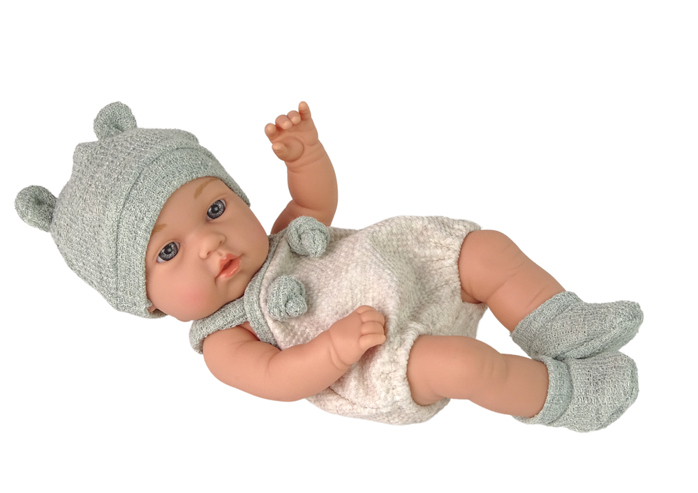 Sweet Baby Doll Trui Cap Groen 30 cm