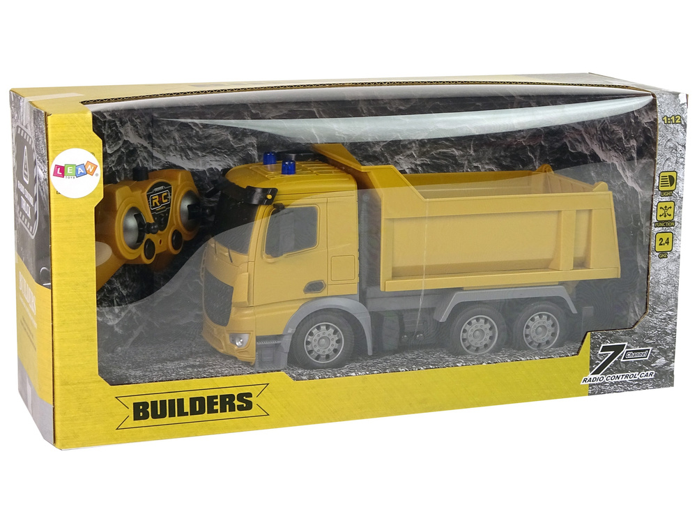 Kipper Bouwvoertuig 2.4GR/C Geel 1:12
