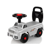 Car Ride-on QX-5500-2 Hoorn Rugleuning Zilver