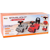 Car Ride-on QX-5500-2 Hoorn Rugleuning Zilver