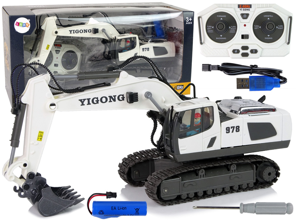 Op afstand bestuurbare graafmachine Crawler 2.4 G Pilot