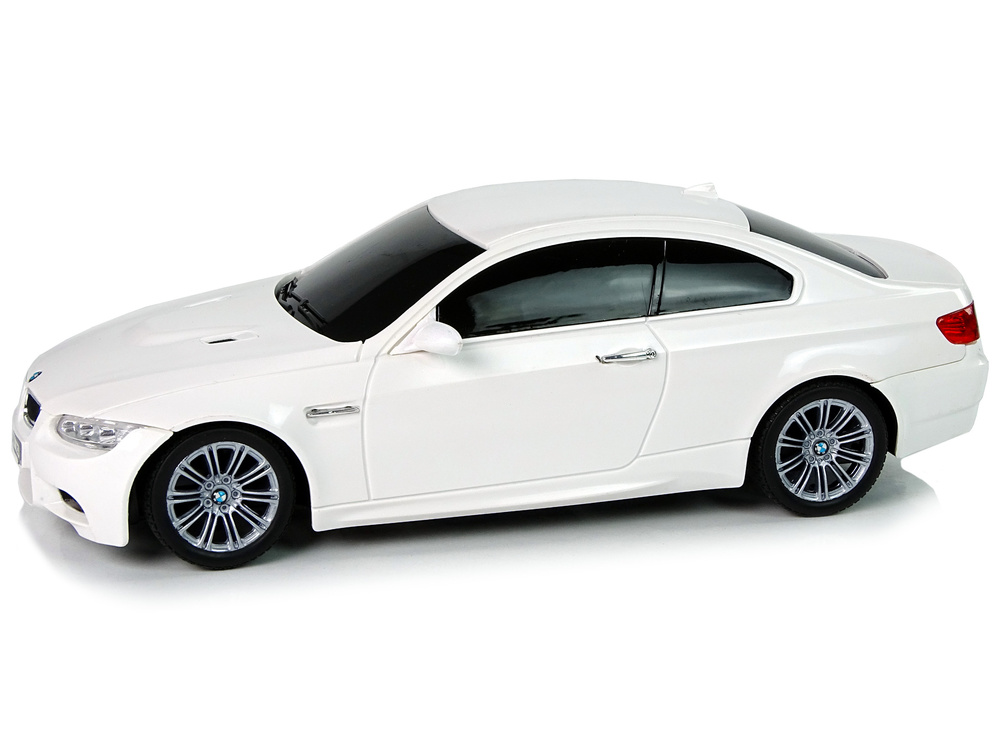Afstandsbediening Auto BMW M3 Wit 2.4G Afstandsbediening Stuurwiel 1:18 Licht Geluid