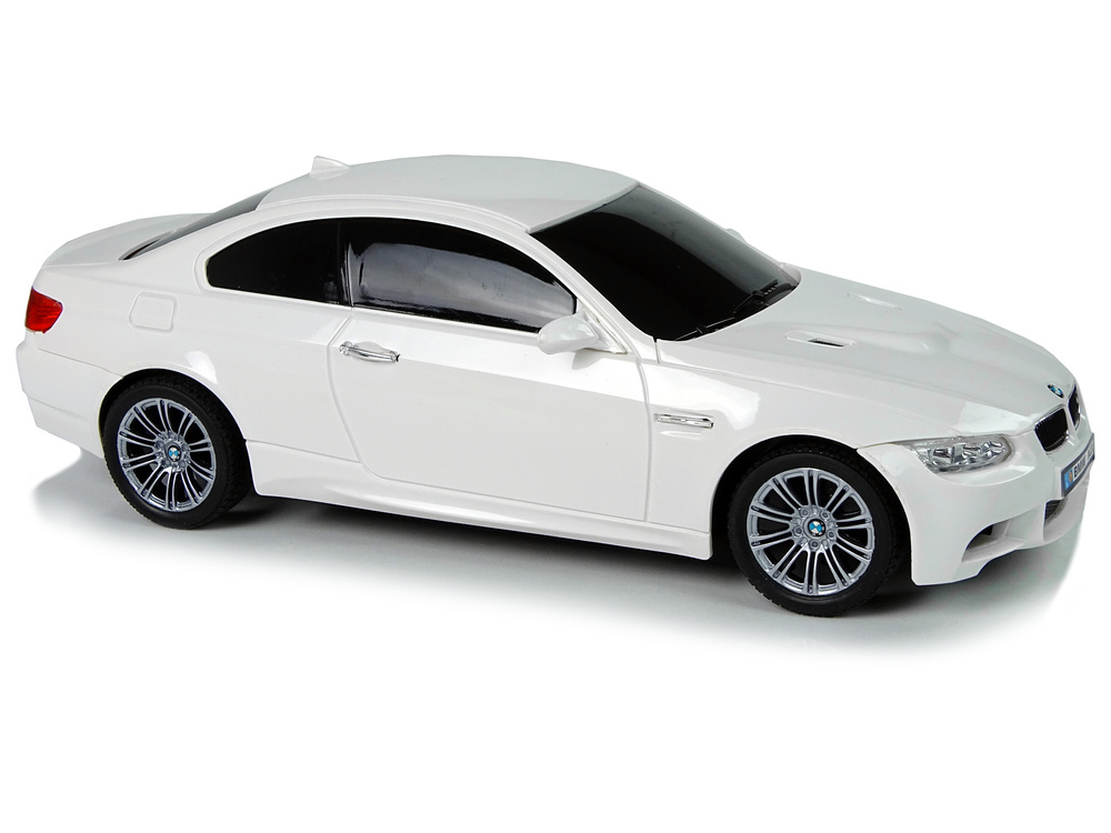 Afstandsbediening Auto BMW M3 Wit 2.4G Afstandsbediening Stuurwiel 1:18 Licht Geluid