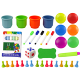 2-in-1 bord Chalk Table Markers Game Chinese Snakes