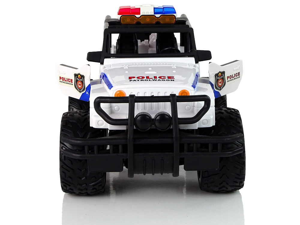 Auto R/C Politie Politie Jeep 1:14 Op afstand bestuurbare lichteffecten