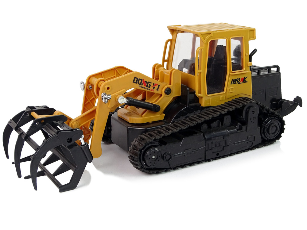 Constructie Bulldozer Grapple 2.4GR/C Spoorwielen 1:18