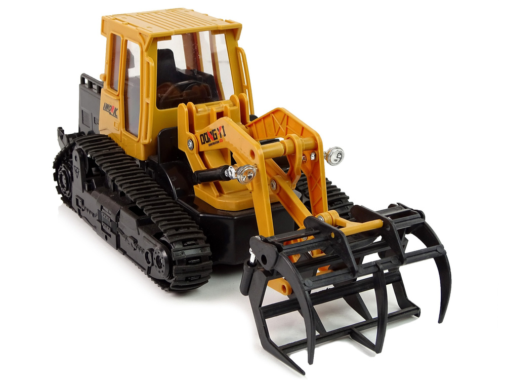 Constructie Bulldozer Grapple 2.4GR/C Spoorwielen 1:18
