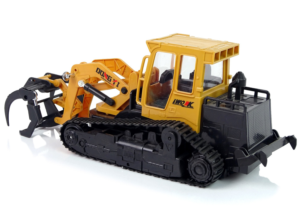 Constructie Bulldozer Grapple 2.4GR/C Spoorwielen 1:18