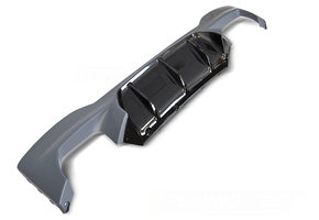 Diffusor achterbumper BMW G30 G31 LCI SPORT STIJL dubbele uitlaat