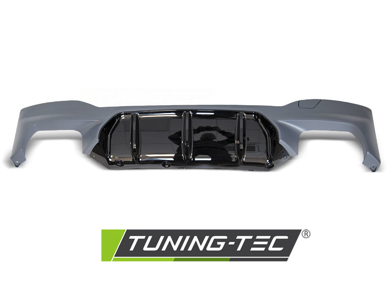 Diffusor achterbumper BMW G30 G31 LCI SPORT STIJL dubbele uitlaat