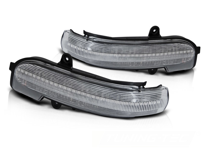 Knipperlichten spiegel MERCEDES W203 T203 CL203 00-07 WIT