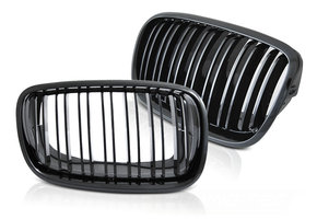 Grill nieren BMW X5 E70 / X6 E71 08-SPORT GLANZEND ZWART
