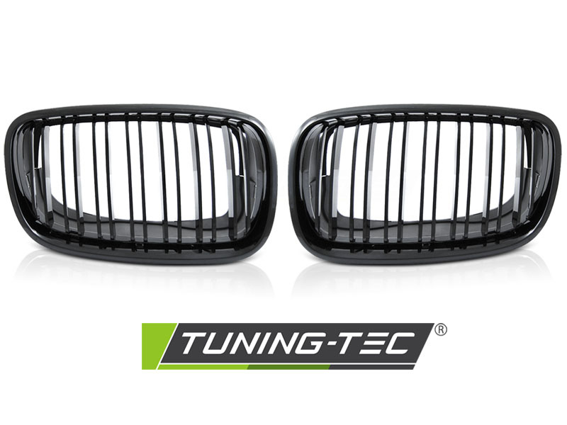 Grill nieren BMW X5 E70 / X6 E71 08-SPORT GLANZEND ZWART