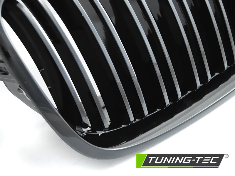 Grill nieren BMW X5 E70 / X6 E71 08-SPORT GLANZEND ZWART