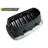 Grill nieren BMW X5 E70 / X6 E71 08-SPORT GLANZEND ZWART