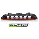 Grill MINI COOPER F55 F56 F57 14-21 SPORT ZWART ROOD