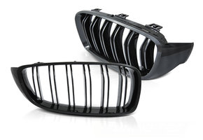 Grill nieren BMW F32,F33,F36 SPORT GLANZEND ZWART