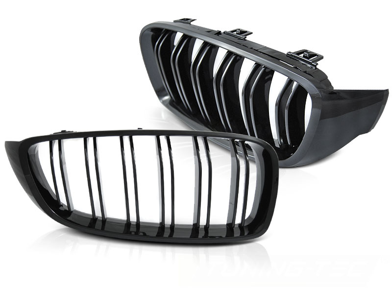 Grill nieren BMW F32,F33,F36 SPORT GLANZEND ZWART