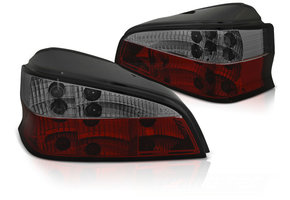 Achterlichten geschikt voor PEUGEOT 106 96-03 hatchback SMOKE ROOD