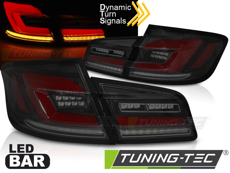 Achterlichten BMW F10 10-16 sedan LED SMOKE ZWART