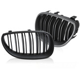 Grill nieren geschikt voor BMW E60 / E61 03-10 SPORT MAT ZWART