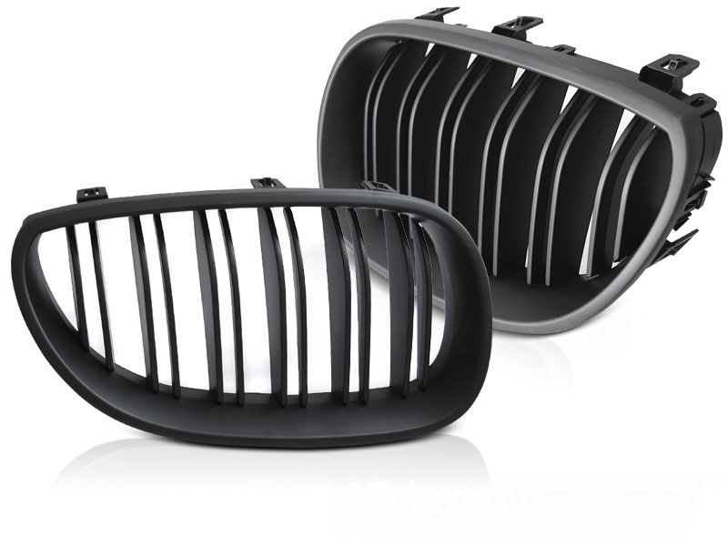 Grill nieren BMW E60 / E61 03-10 SPORT MAT ZWART