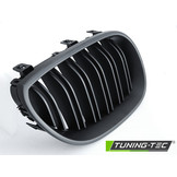 Grill nieren geschikt voor BMW E60 / E61 03-10 SPORT MAT ZWART