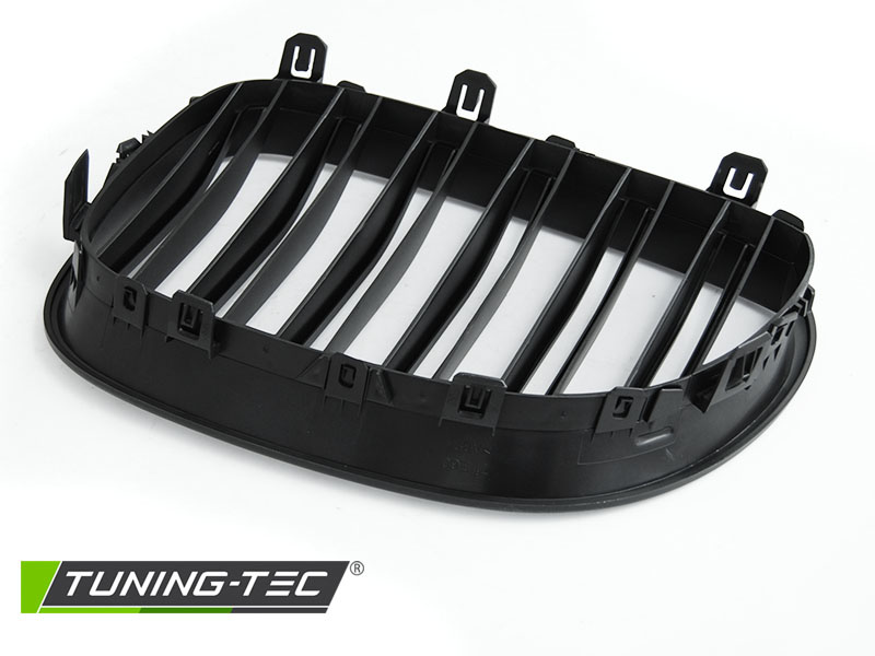 Grill nieren geschikt voor BMW E60 / E61 03-10 SPORT MAT ZWART