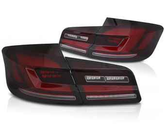 Achterlichten BMW F10 10-16 sedan LED SMOKE ROOD