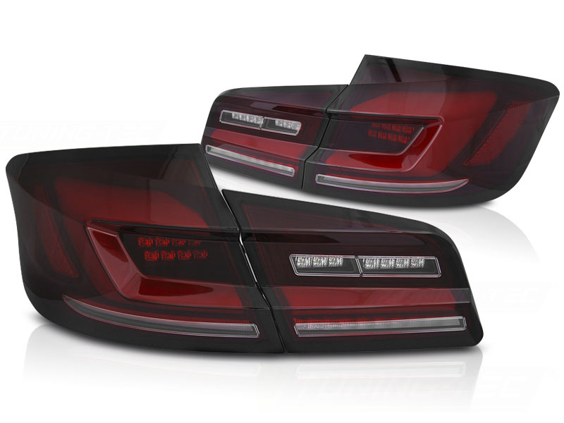 Achterlichten BMW F10 10-16 sedan LED SMOKE ROOD
