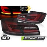 Achterlichten BMW F10 10-16 sedan LED SMOKE ROOD