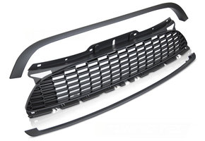 Grill MINI COOPER R56/57/55 10-14 JCW MAT ZWART
