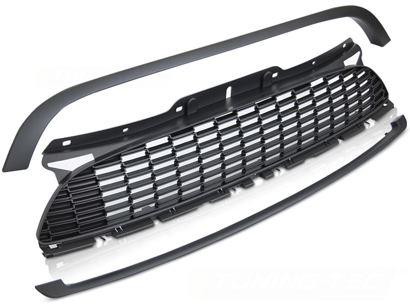 Grill MINI COOPER R56/57/55 10-14 JCW MAT ZWART