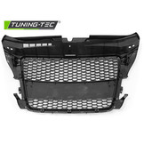 Grill geschikt voor AUDI A3 (8P) 04.08-07.12 SPORT GLANZEND ZWART