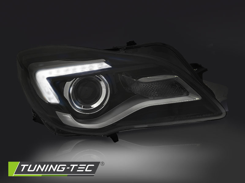 Koplampen OPEL INSIGNIA 13-17 DRL LED ZWART