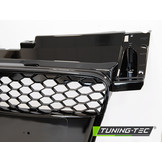 Grill geschikt voor AUDI TT 06-14 coupe/roadster SPORT GLANZEND ZWART