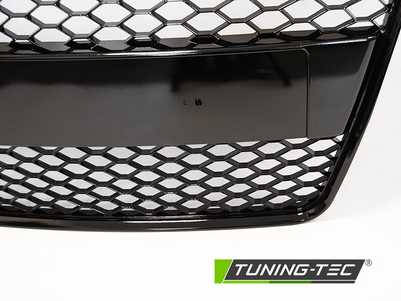 Grill geschikt voor AUDI TT 06-14 coupe/roadster SPORT GLANZEND ZWART