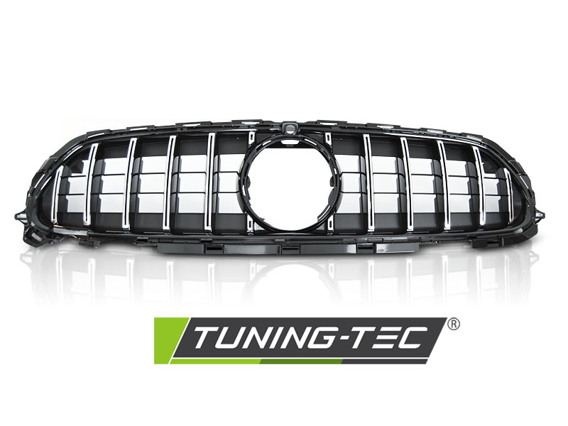 Grill MERCEDES W213 SPORT 20-23 SPORT CHROOM ZWART