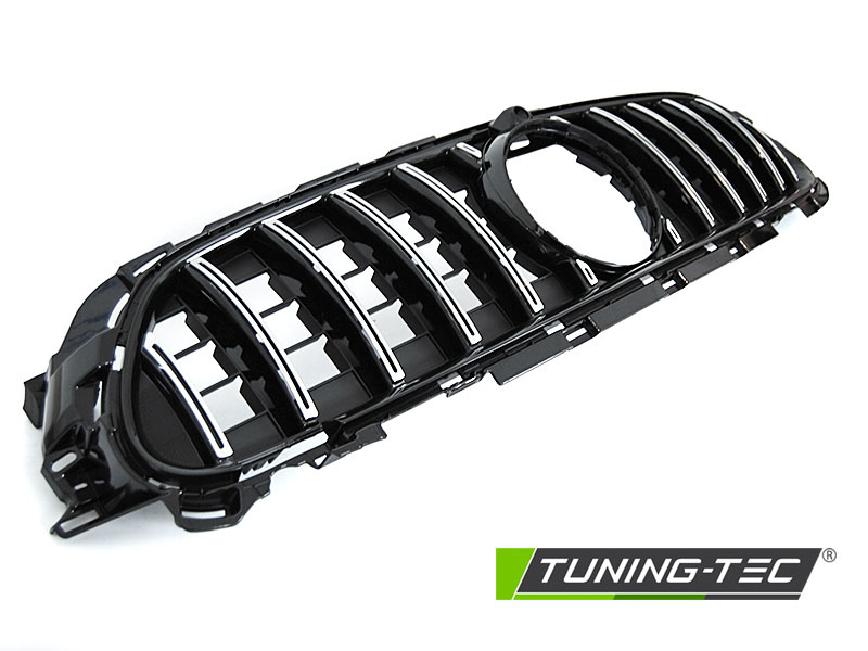 Grill MERCEDES W213 SPORT 20-23 SPORT CHROOM ZWART