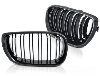 Grill nieren BMW E46 01-05 sedan/station SPORT GLANZEND ZWART