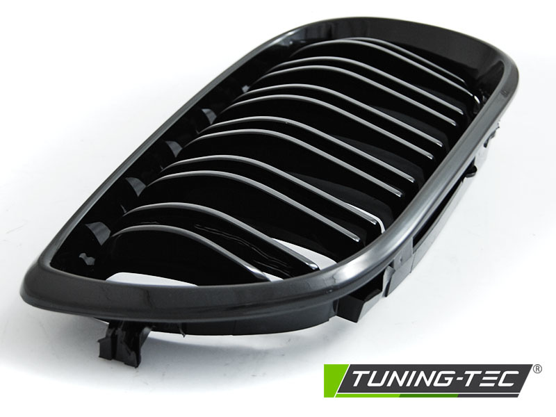 Grill nieren geschikt voor BMW E46 01-05 sedan/station SPORT GLANZEND ZWART