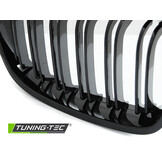 Grill nieren geschikt voor BMW F20 / F21 11-14 SPORT GLANZEND ZWART