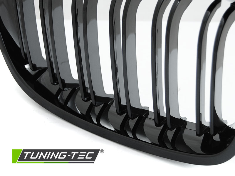 Grill nieren geschikt voor BMW F20 / F21 11-14 SPORT GLANZEND ZWART