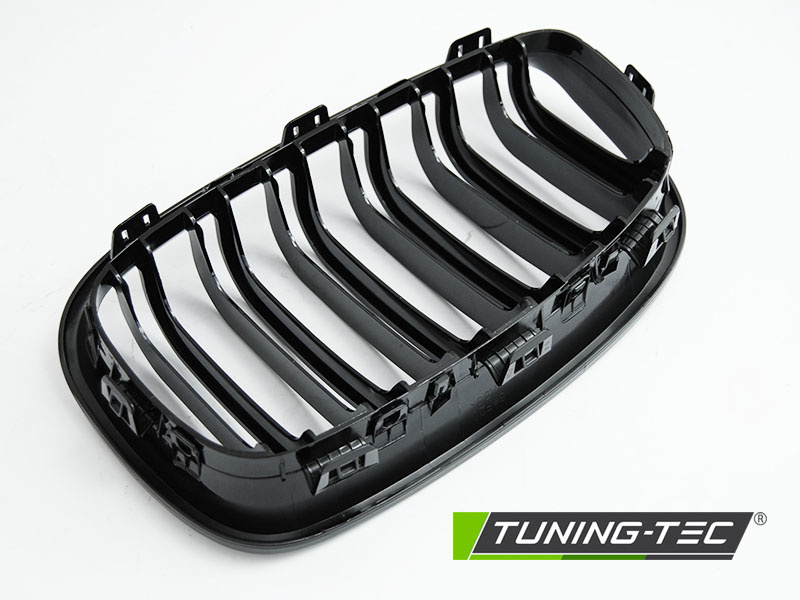 Grill nieren geschikt voor BMW F20 / F21 11-14 SPORT GLANZEND ZWART