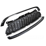 Grill MINI COOPER R56/57/55 06-09 JCW GLANZEND ZWART