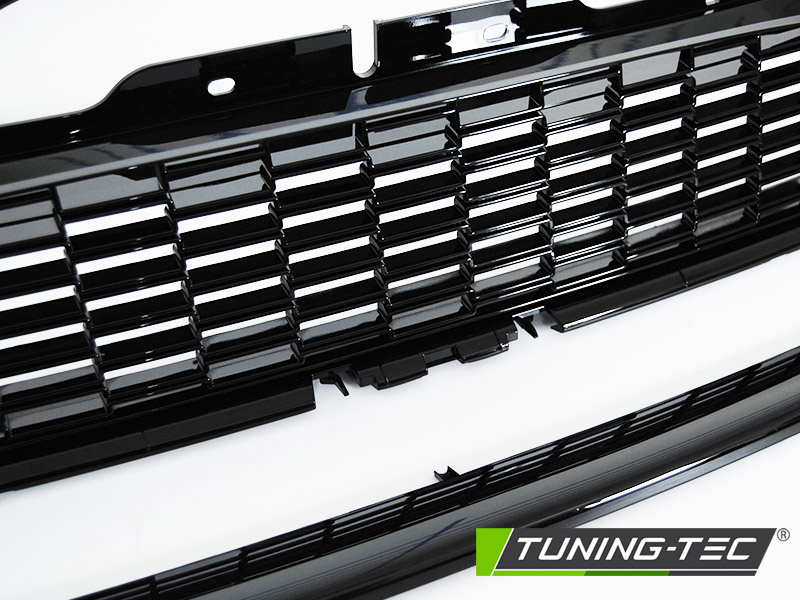 Grill MINI COOPER R56/57/55 06-09 JCW GLANZEND ZWART