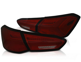 Achterlichten FORD FOCUS 4 18-21 Hatchback LED ROOD SMOKE