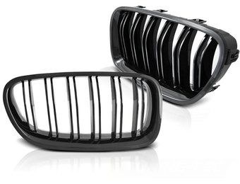 Grill nieren BMW F10 / F11 10-16 sedan/station SPORT GLANZEND ZWART