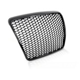 Grill voor AUDI A6 C6 09-11 sedan/station SPORT GLANZEND ZWART