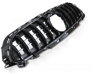 Grill geschikt voor MERCEDES W213 SPORT 20-23 SPORT GLANZEND ZWART